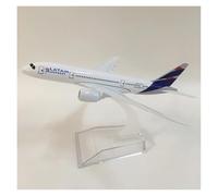 WJXNNON Modelo De Avión Boeing B787 De Aleación De Metal De 16 Cm con Soporte De Regalo.