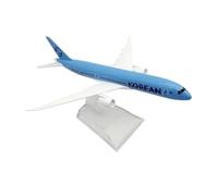WJXNNON Modelo De Avión Coreano B787 De Aleación De Metal De 16 Cm con Tren Aterrizaje, Colección De Aviación, Decoración De Exhibición para Sala De Estar.