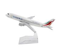 WJXNNON Modelo De Avión De Juguete A320 De Sri Lanka Airlines, Aleación, Escala 1:400, Simulación, Exhibición Estática, Regalo De Exhibición De Producto.