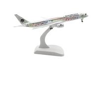 WJXNNON Modelo de avión fundido a presión de aleación Boeing 787 de Mexican Airlines con soporte de rueda, modelo de exhibición coleccionable de 20 cm