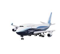 WJXNNON Modelo De Avión Ligero Boeing B747 para Aviación, Regalo De Exhibición, 1/150, 47 Cm(No Light-Gift)