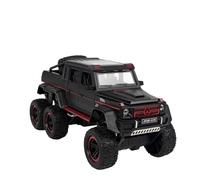WJXNNON Modelo De Coche De Aleación Mercedes Benz AMG G63 6x6 1:24, Simulación De Sonido Y Luz, Juguetes para Niños, Regalos.(Black)