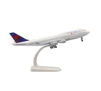 WJXNNON Réplica De Avión Metal B747 20 Cm para Delta Air Airlines, Material Aleación, Regalo Simulación Aviación