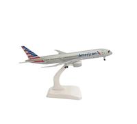 WJXNNON Réplica De Metal del Modelo De Avión Boeing 787 De Estados Unidos, Simulación De Avión De Pasajeros, Regalo Estático, 20 Cm(B787 American)