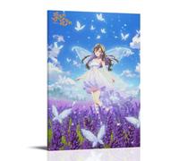 WJYCHEND Narenare Cheer for You! Póster de la serie clásica de anime, arte decorativo para pared, pintura para dormitorio, póster de 30 x 45 cm, estilo marco