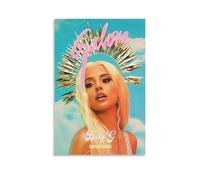 WJYCHEND Póster de la serie musical de Becky G Singer para álbum de música, arte de pared, pintura decorativa para dormitorio, 20 x 30 cm, estilo sin marco