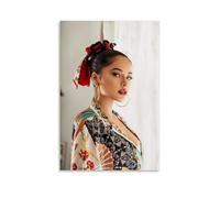 WJYCHEND Póster de la serie musical de Becky G Singer para álbum de música, arte de pared, pintura decorativa para dormitorio, 60 x 90 cm, estilo sin marco