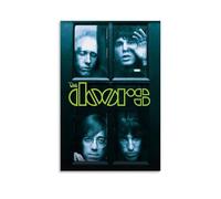 WJYCHEND The Doors Singer - Funda para álbumes de la serie de música, póster de lienzo, pintura decorativa, dormitorio, pintura, carteles, 20 x 30 cm, estilo marco