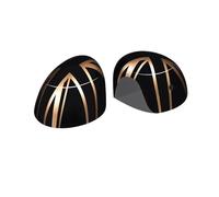 WJZB 1 par de cubiertas de espejo retrovisor de coche for MINI Cooper R50 R52 R53 R55 R56 R57 R58 R59 R60 R61, accesorios de decoración de estilo(MULTI)