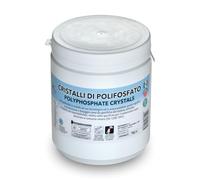 WK - Polifosfatos para caldera, carga universal de 1 bote de cristales de 1 kg para filtración de agua, actúa como antical y anticorrosivo