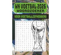 WK Voetbal 2026 Woordzoeker: Spelers en landen • 50+ puzzels voor voetbalfans • Leuk en uitdagend