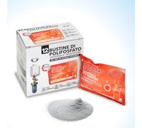WK wkbust Bolsitas de polifosfato 12 x 80 g | Protección contra la Cal y la corrosión | Calidad Garantizada | Uso alimentario, 1 kg, 12 bustine