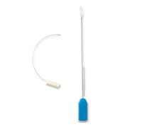 WKabnkn 1 juego de enhebradores para máquina de coser, enhebradores de agujas, herramienta de enhebrado de aguja larga para máquinas de coser domésticas, enhebrador de máquina para ojos pobres