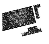 WKabnkn 64/74Key Keycaps Customs Love Circuit - Juego de teclas con impresión lateral retroiluminada para teclados mecánicos 60 61 63 Love Circuit