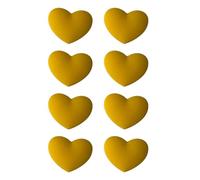 WKabnkn 8lots - Amortiguadores de silicona en forma de corazón para raqueta de tenis, varios colores para reducción de vibraciones, codo de tenista