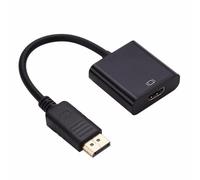 WKabnkn Adaptador DisplayPort a VGA/HDTV para extender o duplicar pantallas en televisores de alta definición sin pérdida de señal y adaptador DisplayPort a DVI sin parpadeo