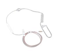 WKabnkn Auriculares de oído único de 1,25 m, control de micrófono de 3,5 mm y protección contra la radiación, seguros en varios dispositivos sin radiación en el oído