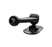 WKabnkn Base de soporte ajustable de 17 mm, cabeza de bola, soporte de teléfono, adhesivo adhesivo giratorio de 360 grados con adhesivo