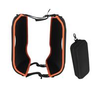 WKabnkn Bolsa de almacenamiento para altavoces resistente a la intemperie, interior acolchada para altavoces Encore2, dispositivos de música y correa de transporte desmontable, funda de transporte EVA