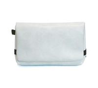 WKabnkn Bolsa de poliuretano para cámara digital ZV 1F G7X con durabilidad de poliuretano y diseño moderno de almacenamiento portátil, Bolsa blanca