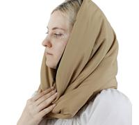 WKabnkn Bufanda con capucha de invierno de algodón grueso, transpirable, para adultos, unisex, para exteriores, senderismo, esquí, mujeres, de algodón, B, Talla única