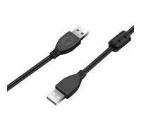 WKabnkn Cable de extensión USB 2.0 macho a cable de extensión de 28 AWG+24 AWG, cable de transmisión de datos de 480 Mbps para disco duro y portátil, ventilador de refrigeración a cable adaptador USB