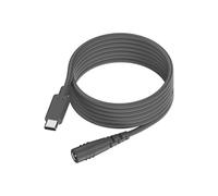 WKabnkn Cable USB C impermeable de 50 cm a 10 m a CC pequeño hembra de 5,5 x 2,1 mm, cable de carga para exteriores, con diseño de configuración sin esfuerzo, línea de carga