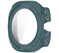 WKabnkn Carcasa protectora de cristal de policarbonato para reloj inteligente 7 2025 de 47 mm, marco protector de pantalla, seguro y rápido de poner y quitar, película protectora