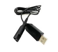 WKabnkn Cargador USB para afeitadora compatible con varios modelos de afeitadora de la serie Braun 1-9 y cable de carga S9