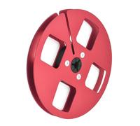 WKabnkn Carrete de cinta vacío de aluminio de 5 pulgadas que mejora la estabilidad del sonido para carrete de brida NAB de aluminio de cinta de 1/4 pulgadas