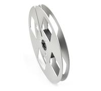 WKabnkn Carrete de cinta vacío de aluminio de 5 pulgadas que mejora la estabilidad del sonido para carrete de brida NAB de aluminio de cinta de 1/4 pulgadas