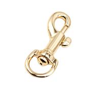 WKabnkn Clip de resorte de alta resistencia para uso diario y correas de hombro de viaje, hebilla de gatillo, pernos de ojo giratorio, cierre de gancho, llavero de resorte de alta resistencia, talla