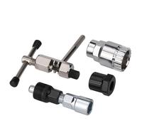 WKabnkn Cortador de cadena para bicicleta, removedor de pedalier, extractor de piñón, extractor de manivela, herramienta de mantenimiento de ciclismo, fácil de usar, cortador de cadena de bicicleta