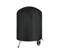 WKabnkn Cubierta de parrilla de carbón resistente a la intemperie para uso en exteriores, se adapta a la mayoría de los ahumadores de hervidores con cubierta reforzada resistente al desgarro