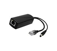 WKabnkn Divisor de alimentación a través de Ethernet de 48 V a 12 V a través de Ethernet para sistemas de cámaras de seguridad al aire libre, enchufes automáticos de regulación de corriente y módulo