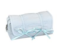 WKabnkn Estuche para lápices con lazo de 7.55 x 3.38 x 2.91 pulgadas, compartimento grande, estuche para lápices, estuche de viaje, almacenamiento de maquillaje para escuela, oficina, viajes