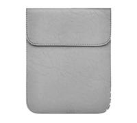 WKabnkn Funda protectora de piel sintética para lectores electrónicos de 6 pulgadas, recortes precisos, correas elásticas, funda de transporte portátil y segura de piel sintética