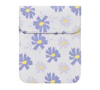 WKabnkn Funda protectora de piel sintética para lectores electrónicos de 6 pulgadas, recortes precisos, correas elásticas, funda de transporte portátil y segura de piel sintética