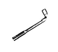 WKabnkn Llave de tubo en ángulo en forma de L de acero de 6/8/10/12 mm, llave de codo hexagonal, herramienta mecánica automotriz, herramienta manual de acero