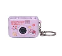 WKabnkn Llavero de cámara UV con efecto de sonido y luz LED para llaves, mochilas, regalos, soporte portátil para cámara UV, B, Talla única