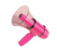 WKabnkn Loudhailer Loudhailer de poliestireno fuerte, más de 8 deformaciones de tiempo, sonido complementario, controles simples, óptimo para personas mayores, no usuarios de tecnología, batería