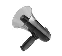 WKabnkn Loudhailer Loudhailer de poliestireno fuerte, más de 8 deformaciones de tiempo, sonido complementario, controles simples, óptimo para personas mayores, no usuarios de tecnología, batería