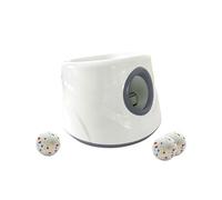 WKabnkn Paquete de 1 juguete brillante para perros con extensión modificable, plan fino, inmune al agua para jugar, transportable