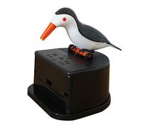 WKabnkn Pecking Toothpick-Case Dispensador de palillos de dientes divertido portátil tipo prensa soporte de palillos de dientes tipo empuje dispensador de pájaros decorativo