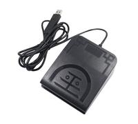 WKabnkn Pedales mecánicos fotoeléctricos USB de un solo pie para teclados, acceso directo y operaciones manos libres, pedales ergonómicos USB