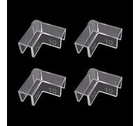 WKabnkn Protectores de esquina de acuarios de durabilidad para tanques acrílicos que proporcionan un máximo de impactos, protegiendo la visibilidad mínima, protectores de esquina de acuarios