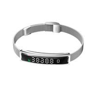 WKabnkn Pulseras inteligentes de larga duración de 15 a 30 días, carga rápida, 2 horas, resistente al agua, IP68, rastreadores de fitness, permiten batería larga