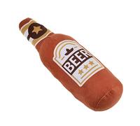 WKabnkn Puppy- Toy For & Small Squeak Tug-of-War Beer-Bottle Shape Plush - Juguete para perro de caricatura de tira y afloja