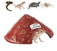 WKabnkn Rosin Caecilian & Refugio decorativo Herpeton Hábitat para uso al aire libre en terraza/patio, colofonia ceciliana refugio decoración Marinepark