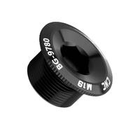 WKabnkn Tornillos para manivela de bicicleta de 18/19/20 mm, pernos de brazo para bicicletas, aleaciones de aluminio, pernos de fijación